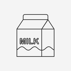 milk line icon