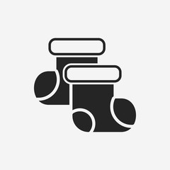 baby socks icon