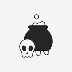 Halloween poison icon