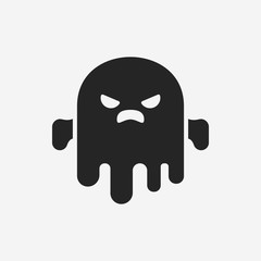 halloween monster icon