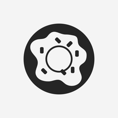 Obraz premium bread donut icon