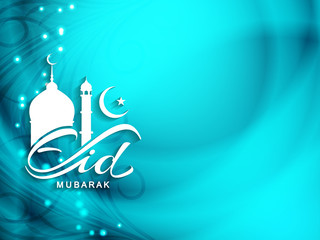 Eid Mubarak background design.