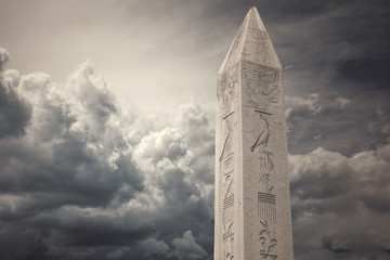 Obelisk of Thutmose III in Istanbul - obrazy, fototapety, plakaty