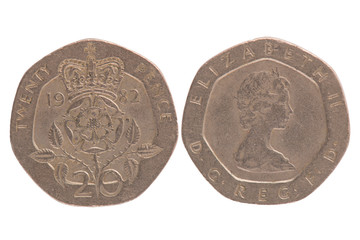 Twenty Pence coin