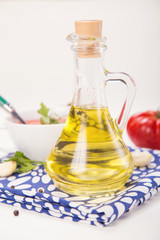 oil with tomatoes