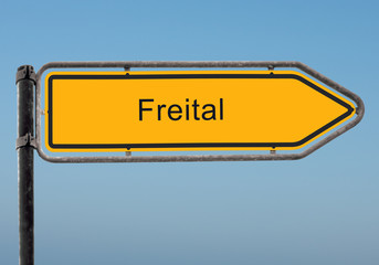 Strassenschild 35 - Freital