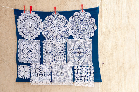 Unique Handmade Lacework From The Island Of Pag, Croatia