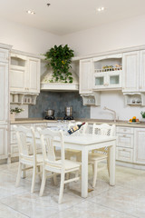 Modern kitchen interior and furniture