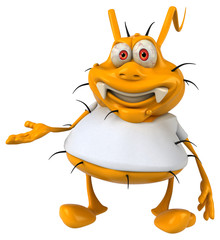 Germ with a white tshirt