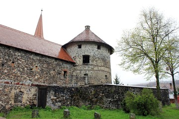 Medieval Sukosd-Bethlen Castle in Racos, Transylvania