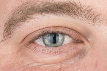 Human eye - Stock image macro.