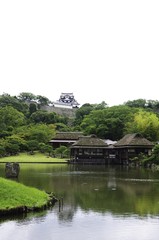 Fototapeta na wymiar 彦根城/Castle in Hikone, Shiga Prefecture of Japan. 