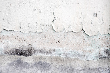 Cracked decay painted concrete wall texture background,grunge wa