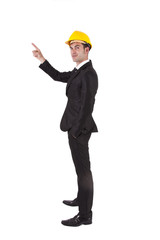 site manager pointing