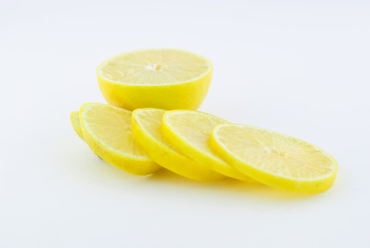 Fresh lemon isolated