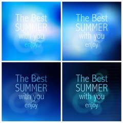 set of abstract template design background