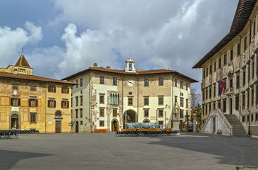Fototapeta na wymiar Piazza dei Cavalieri, Pisa, Italy