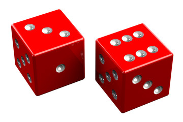 Pair of dice - Nine