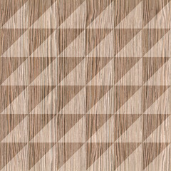 Abstract paneling pattern - seamless background - Blasted Oak