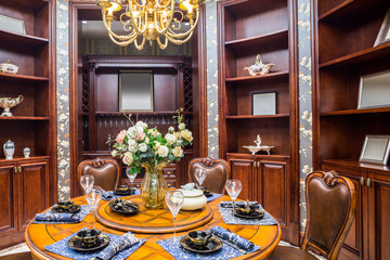 luxury living room interior and decoration