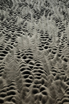 ondulation sable plage