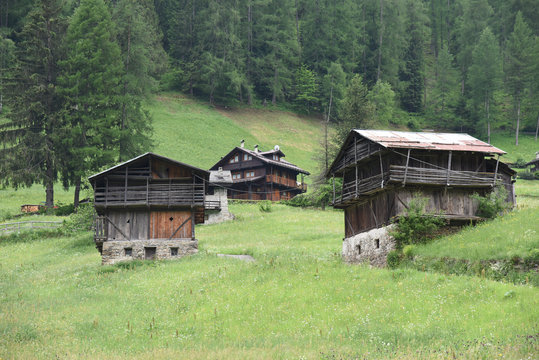 maso,masi casa in legno baita