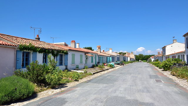 Rue Napol&eacute;on &agrave; l&rsquo;ile d&rsquo;Aix 