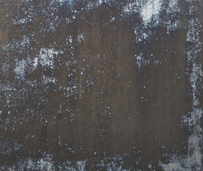 Texture background of grunge, rusty iron with light stains as  b