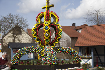 Obraz premium Osterbrunnen Teuchatz