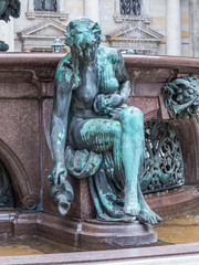 Der Hygieia-Brunnen am Hamburger Rathaus