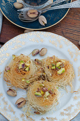 Traditional Middle Eastern dessert baklava