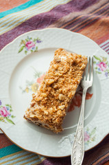 Russian Honey Cake. Medovik