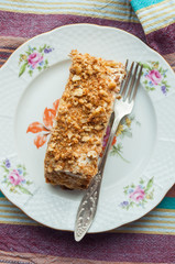 Russian Honey Cake. Medovik