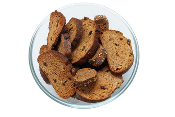 Rye Toasting Bread with raisins