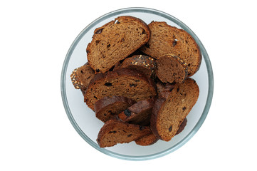 Rye Toasting Bread with raisins