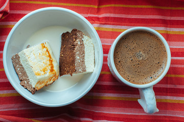 Cottage Cheese Cocoa Cake