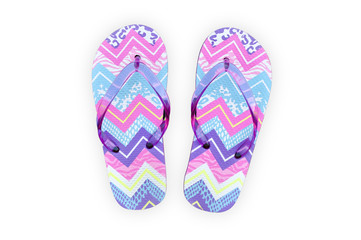 Flip flop sandals isolated