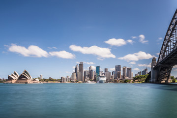 Sydney Hafen bei Langzeitbelichtung