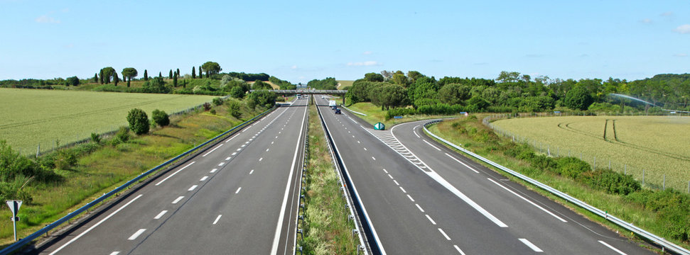 Fototapeta Autoroute