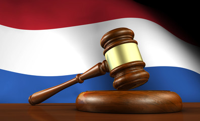 Netherlands Law And Dutch Justice Concept