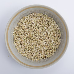 Green buckwheat, raw food