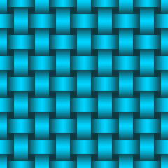 Interlacing seamless pattern. Editable vector Eps 10