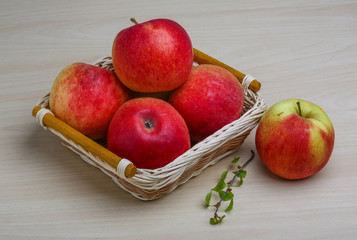 Few apples