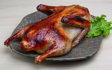 Roasted duck