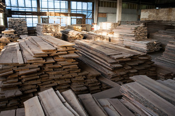 wood storage, wood factory