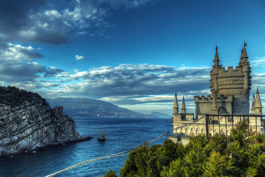 Castle Swallow's Nest in Crimea.