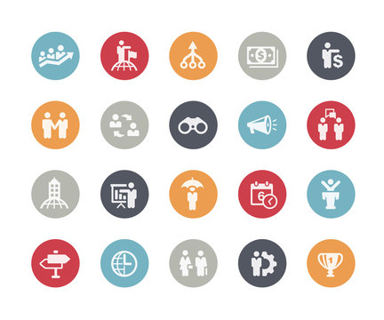 Business Concepts Icon Set -- Classics Series