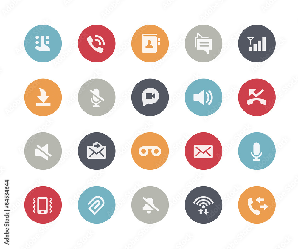 Poster web and mobile icons 1 -- classics series