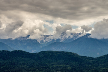 Fototapeta premium Turracher Höhe, Kärnten, Österreich