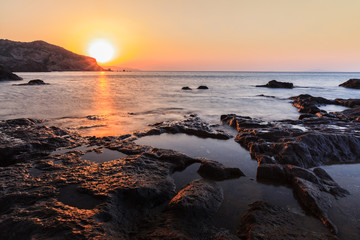 sunrise on the beach